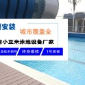 別墅民宿酒店溫泉泳池 室外庭院露臺(tái)亞克力泳池款式可定制